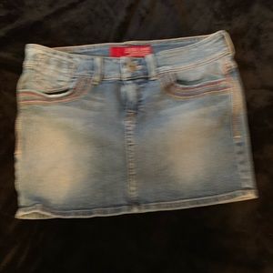 Denim guess skirt